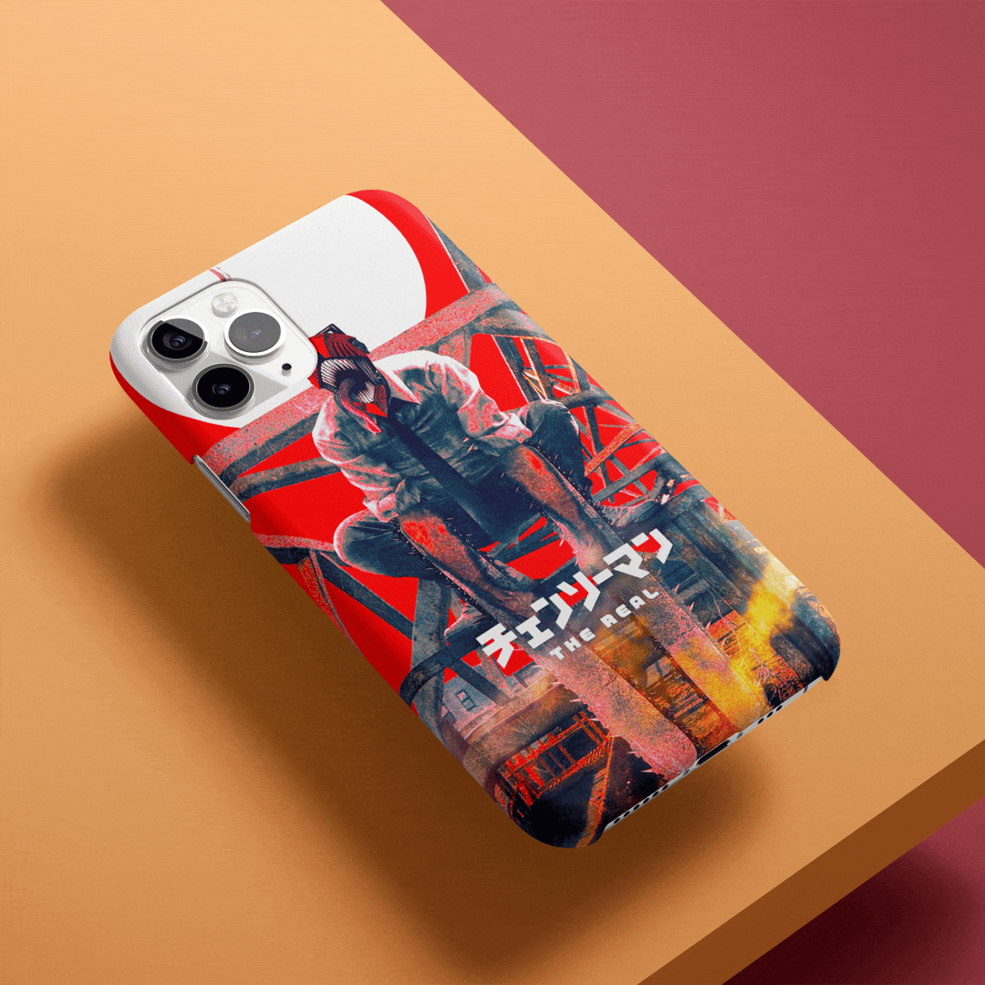 Chainsaw Man Matte Phone Covers