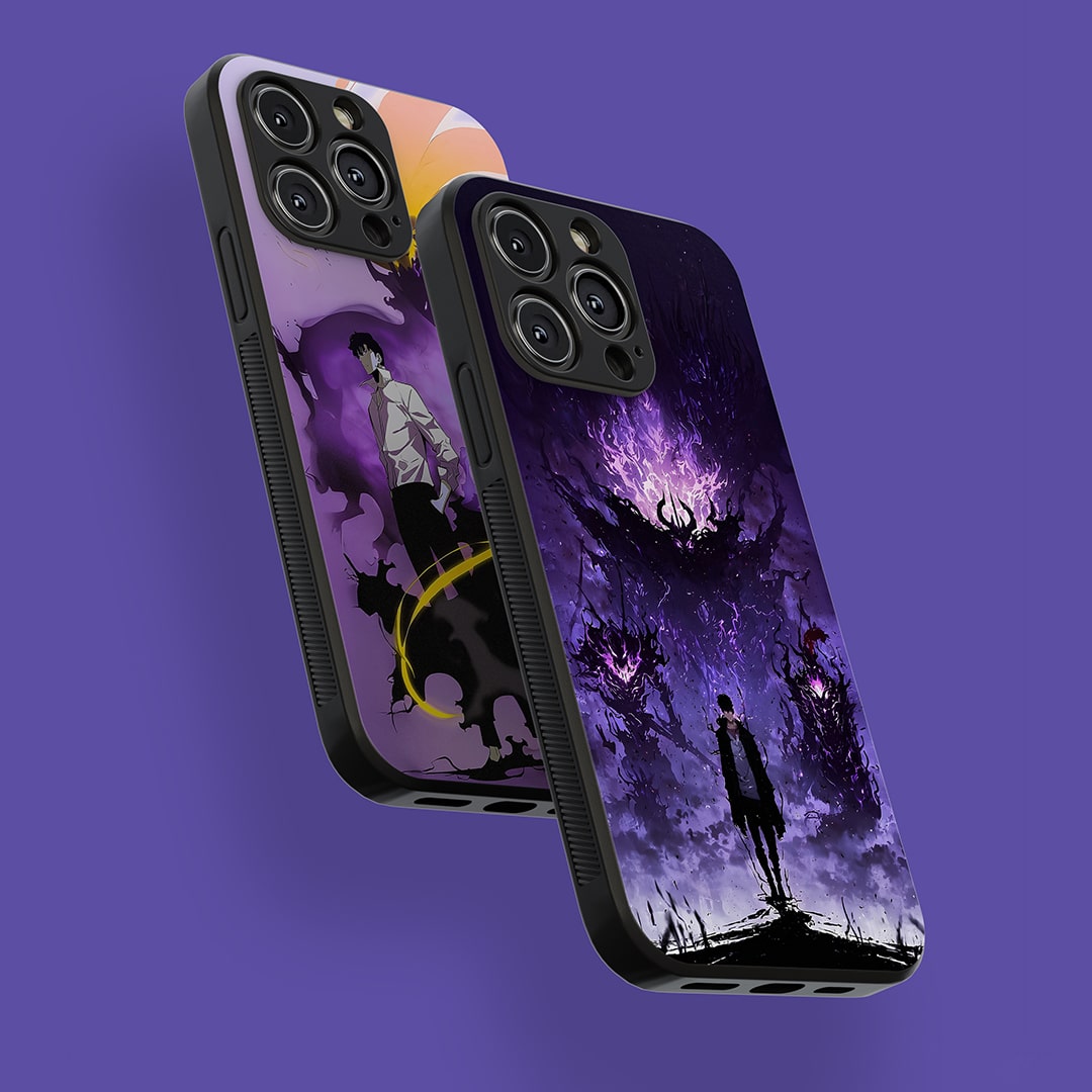Solo Leveling Silicone Armored Phone Case Collection