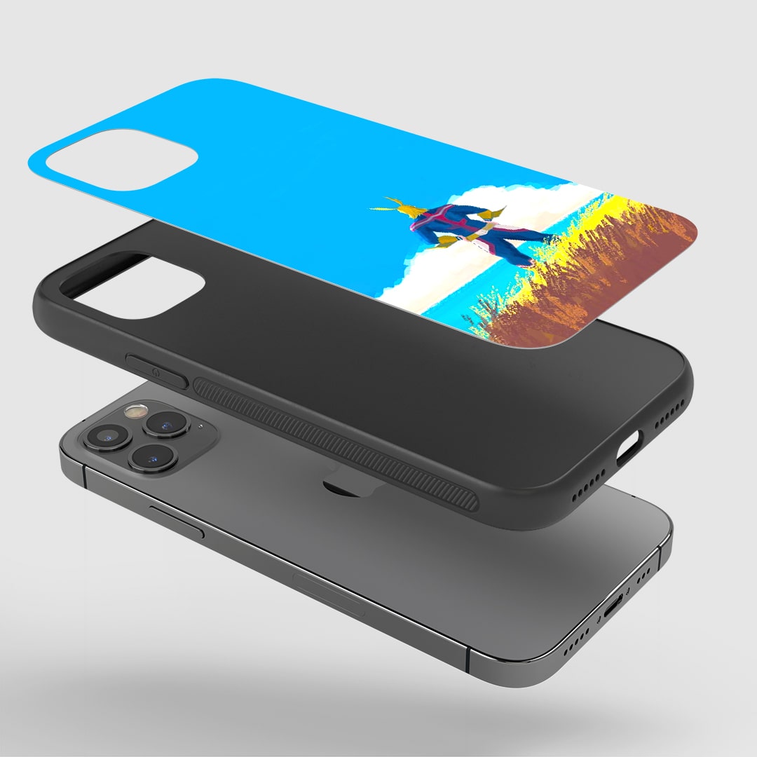 Shockproof silicone armored All Might Horizon phone cover