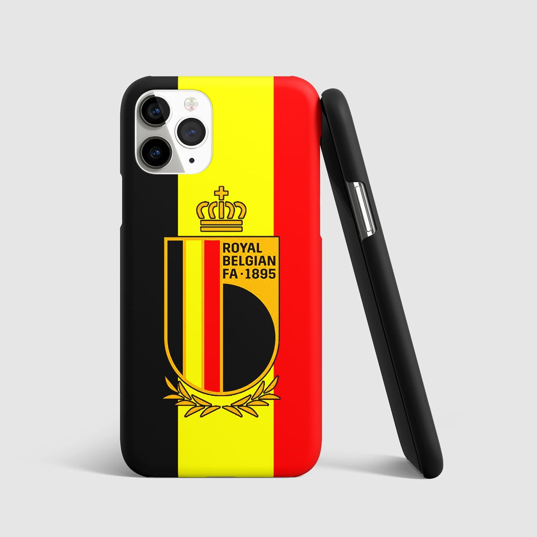 Belgian FA Tricolor Flag phone cover