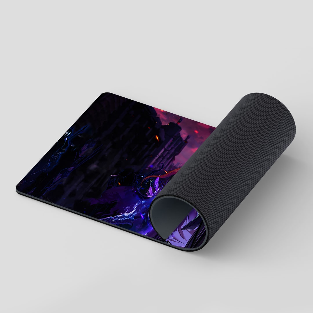 Smooth Bellion Demon Warrior themed desk mat