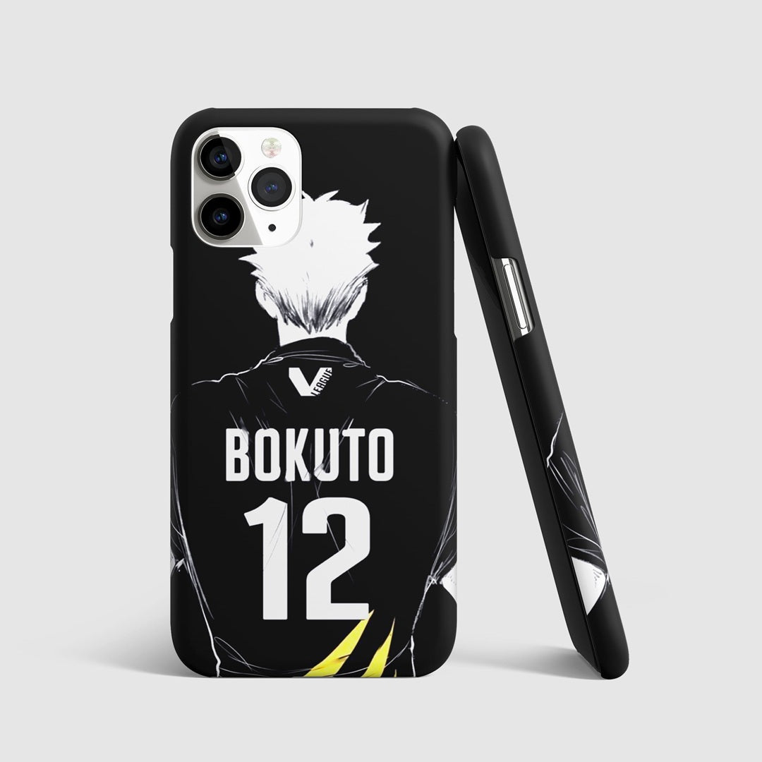 Bokuto 12 Phone Cover front artwork design