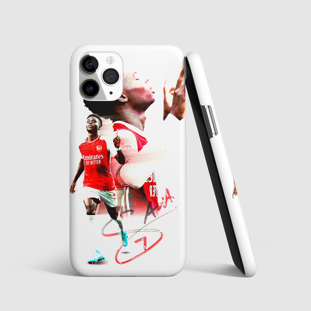 Bukayo Saka phone cover