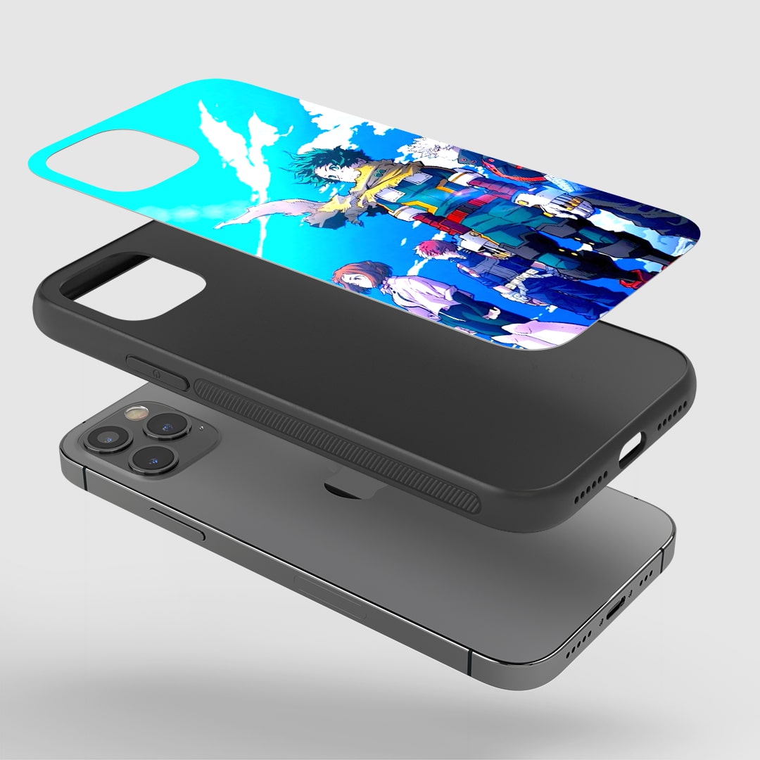 Shockproof silicone armored Class A Team phone cover