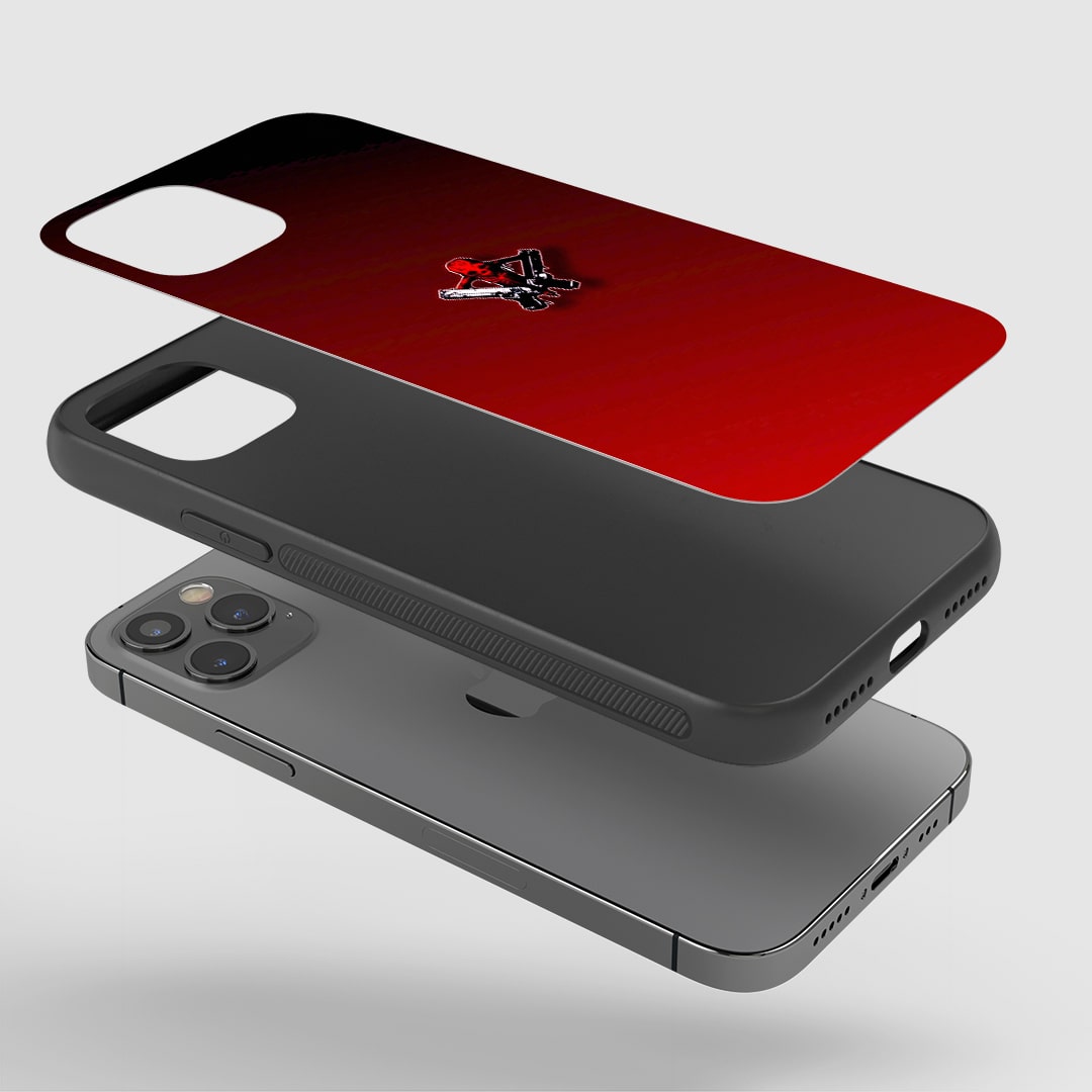 Devil May Cry Dante Chibi anime-style armored phone case