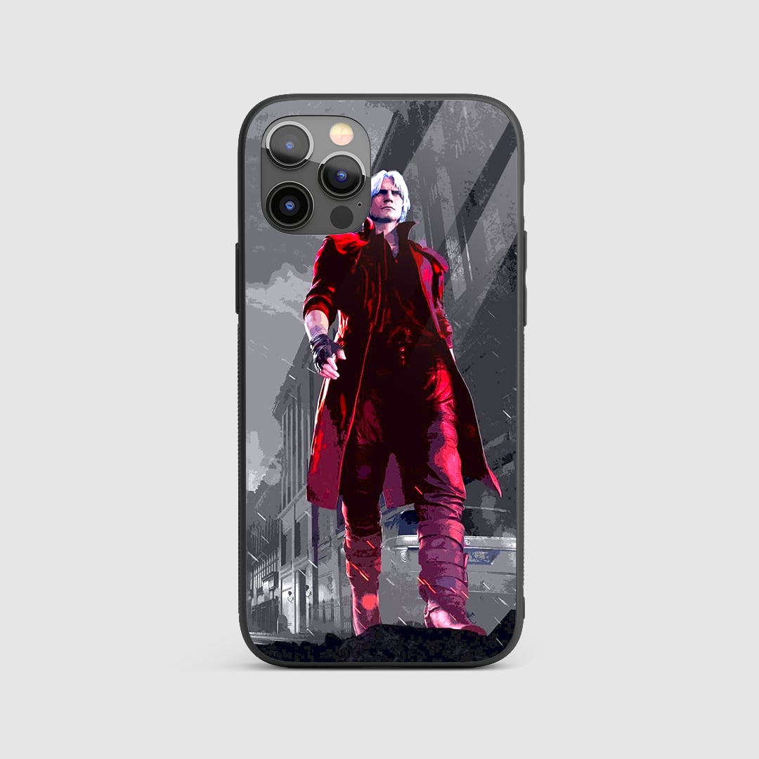 Dante Red Coat Silicone Armored Phone Case Devil May Cry