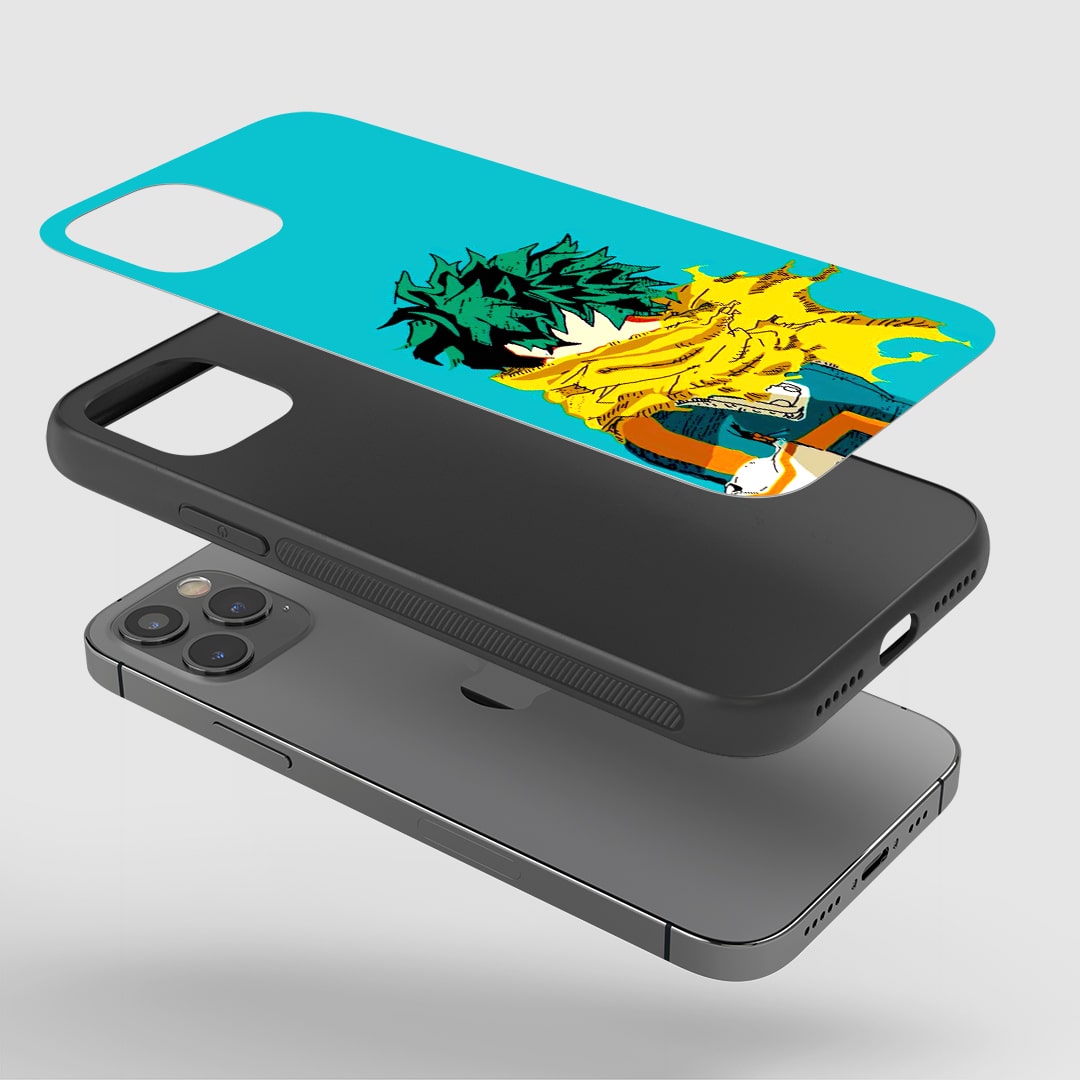 Shockproof silicone armored Deku phone cover
