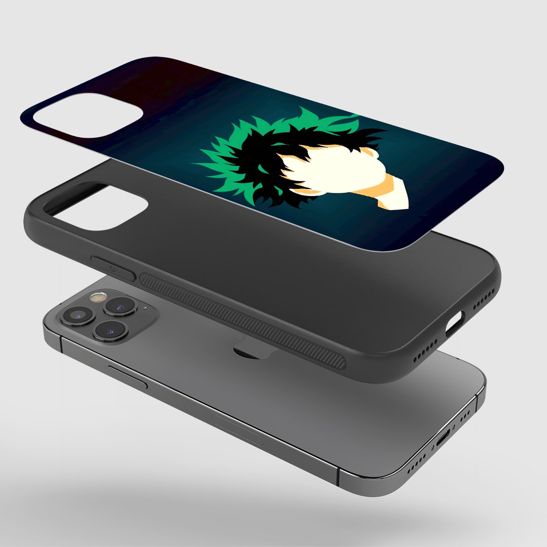 Shockproof silicone armored Deku phone cover