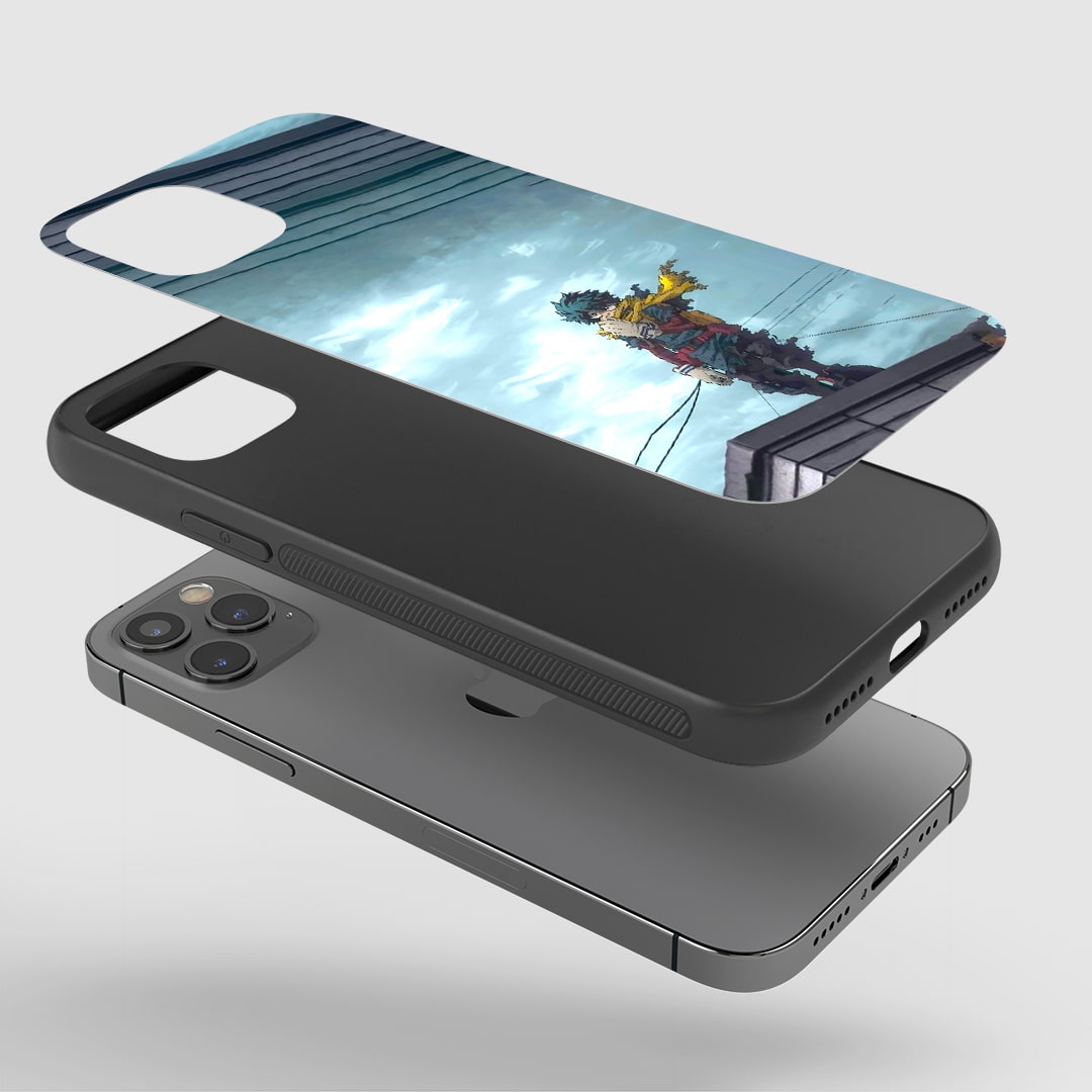 Shockproof silicone armored Deku phone case