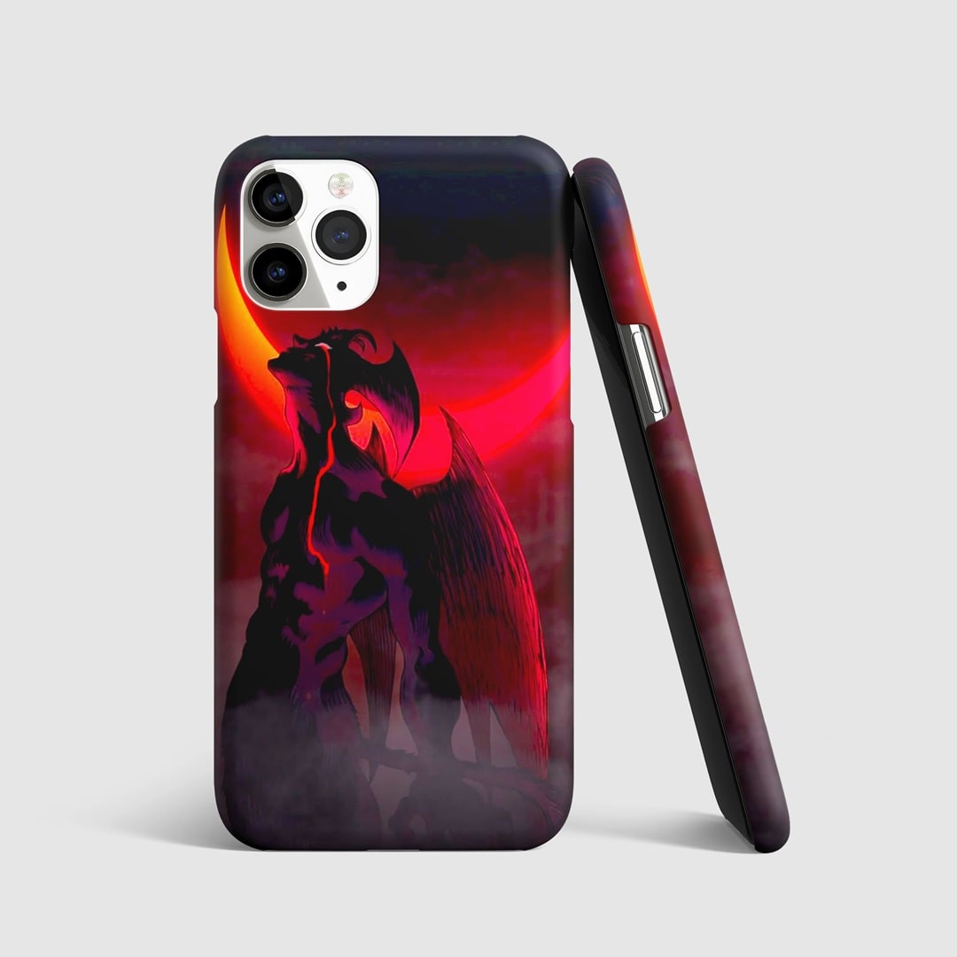 Demon Silhouette Phone Cover anime design