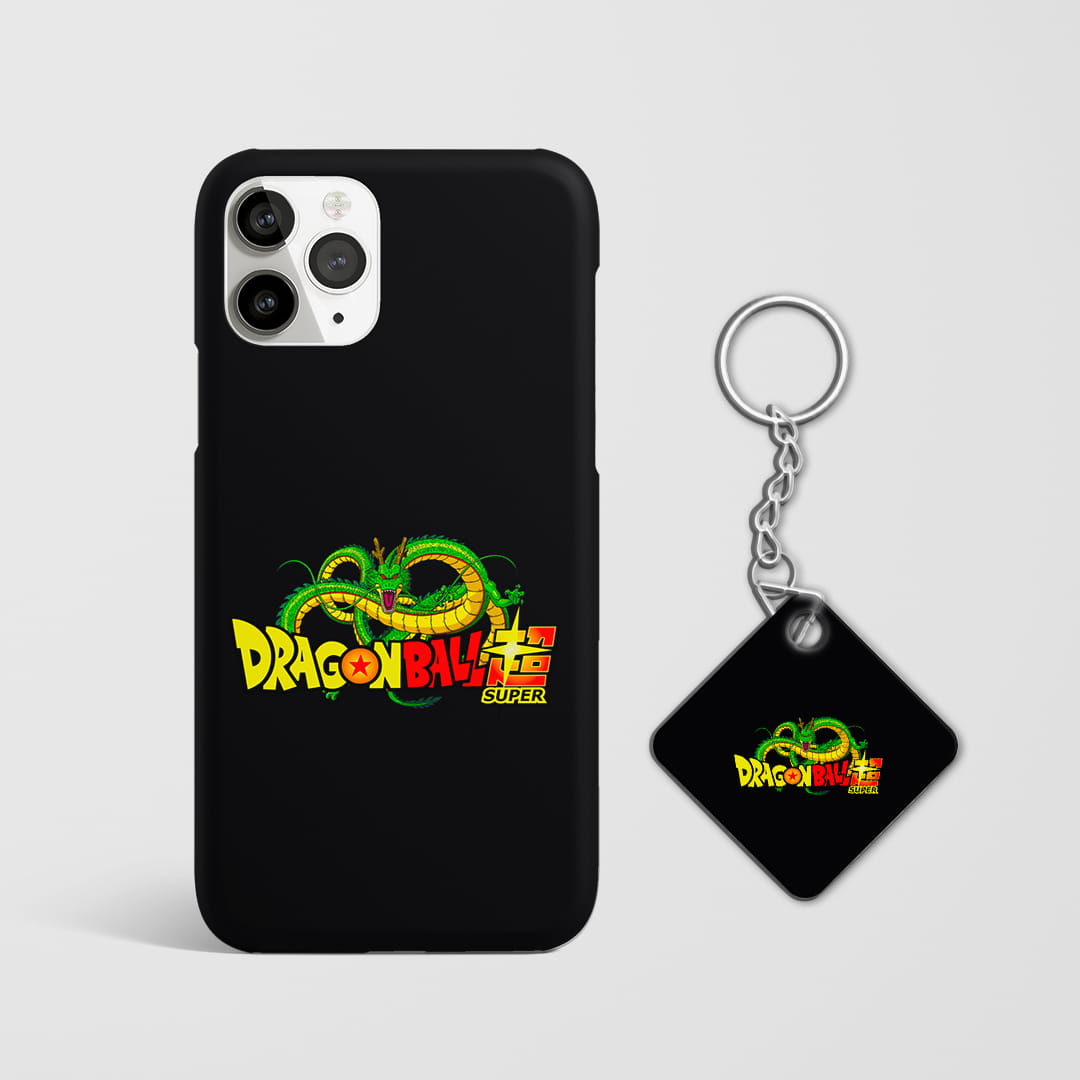 Dragon ball super black mobile cover print with Keychain