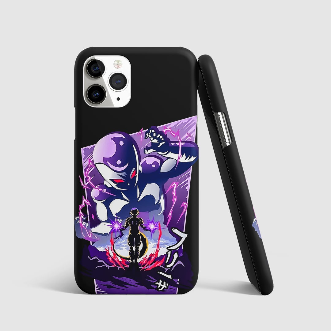 Frieza Minimal Phone Cover front view with clean anime design.