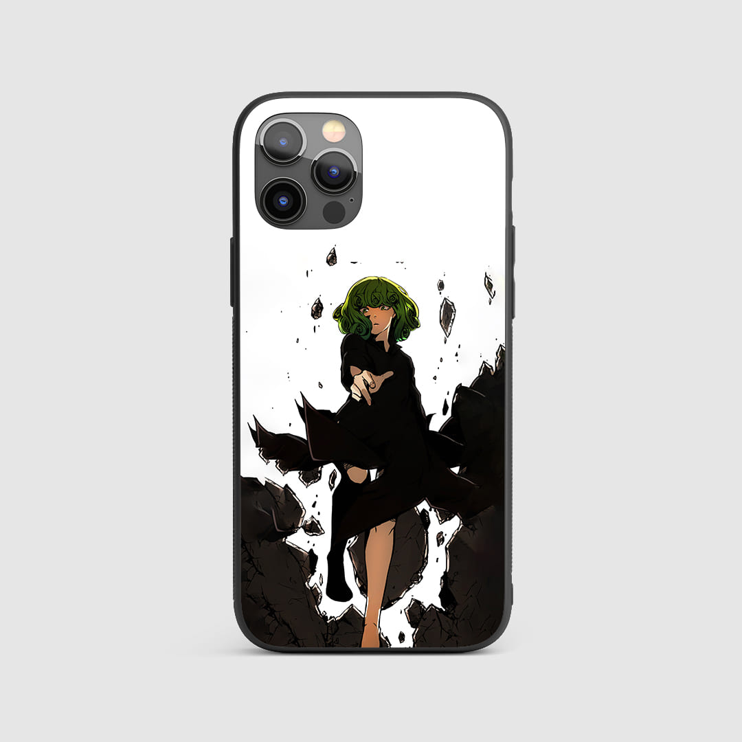 Fubuki Action Silicone Armored Phone Case featuring striking artwork of Fubuki.