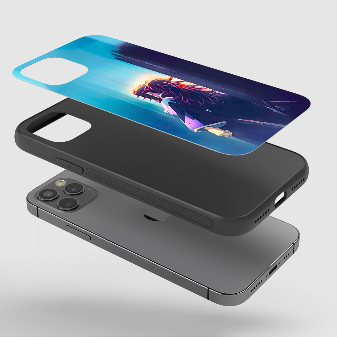 Demon Slayer Giyu Tomioka graphic phone case