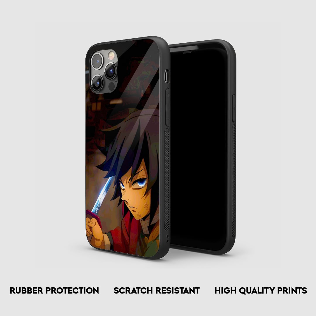 Anime Giyu Tomioka sword phone cover