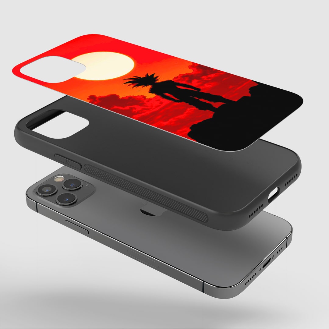 Dragon Ball Goku silhouette anime phone case