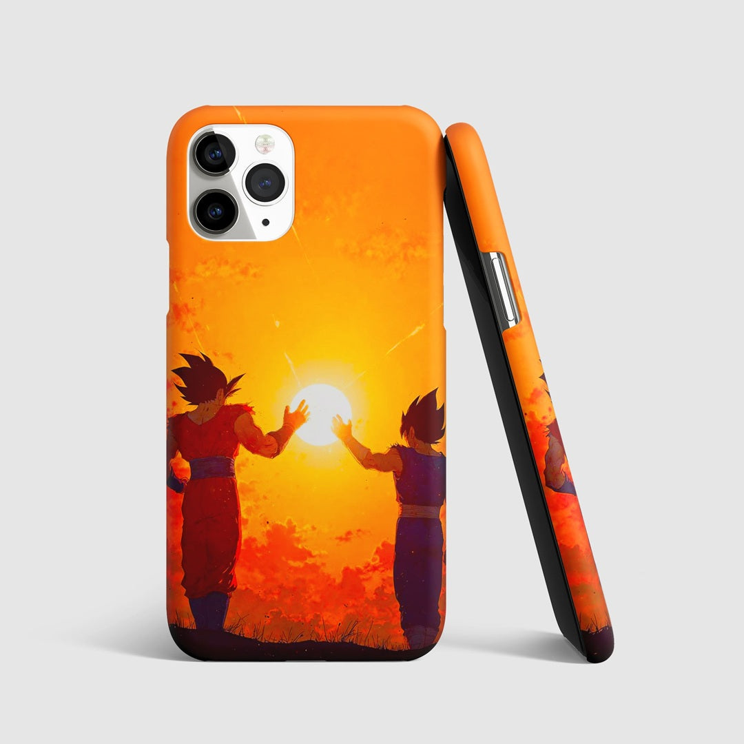 Goku Vegeta Sun phone cover