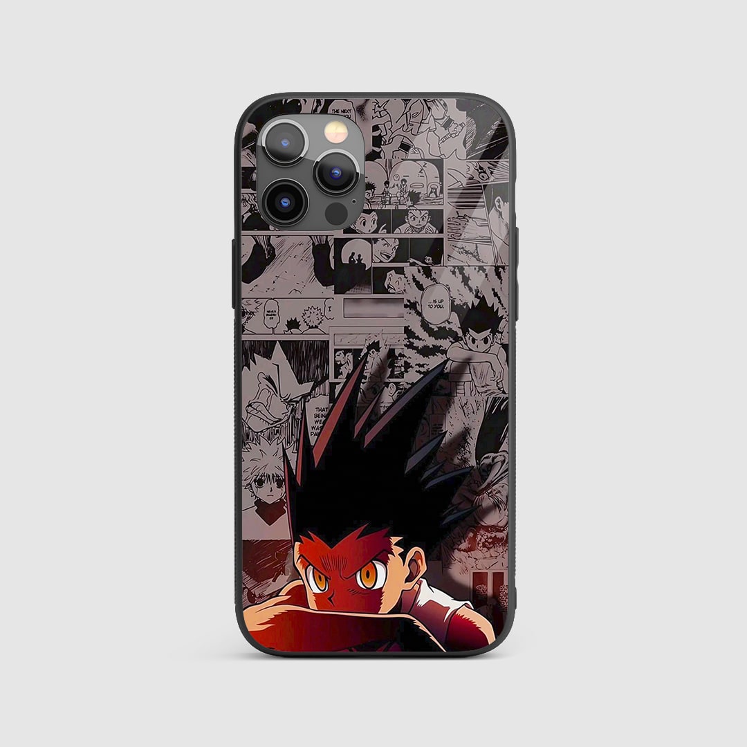Gon Manga Silicone Armored Phone Case Hunter x Hunter