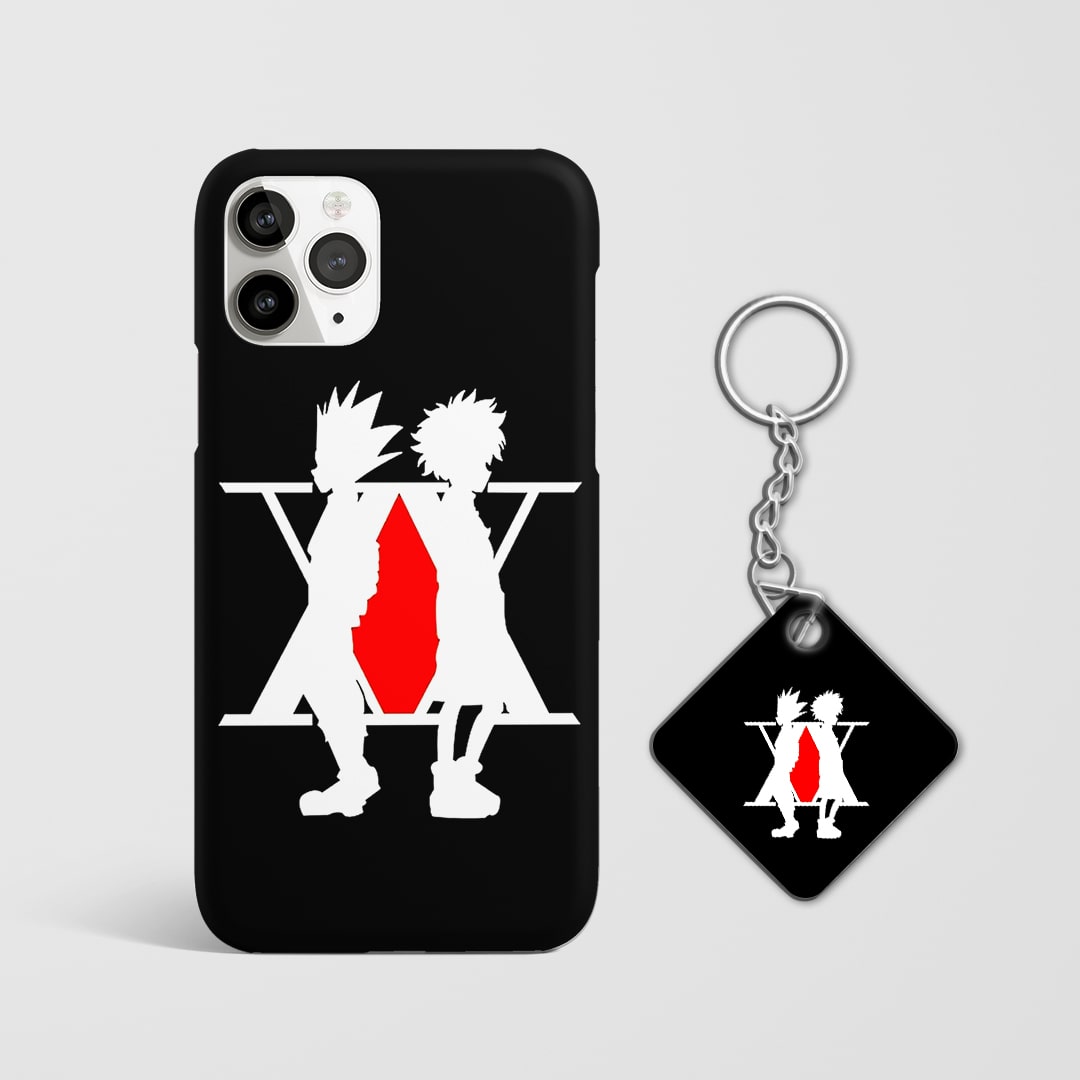 Hunter x Hunter anime duo case with Keychain.