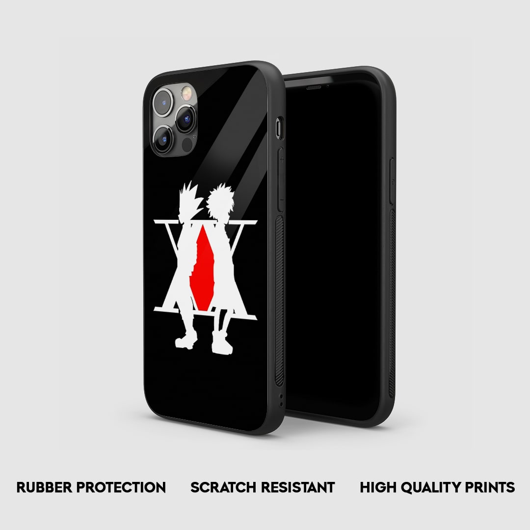 Durable armored silicone Gon Killua cover