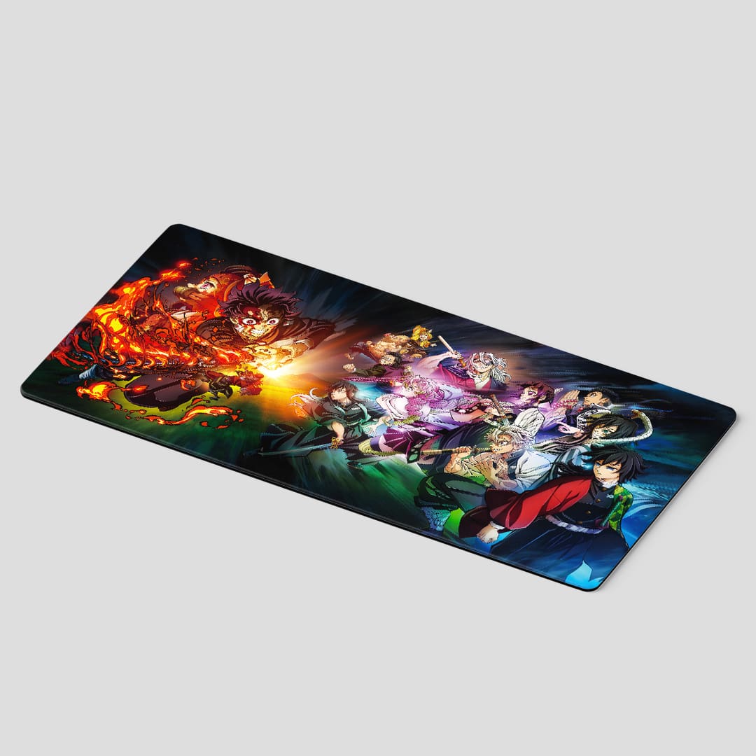 Demon Slayer Hashira Training Arc desk mat for fans