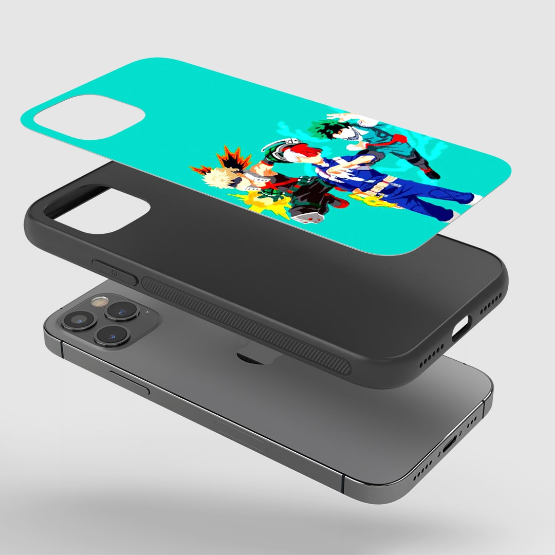 Shockproof silicone armored Hero Squad phone cover