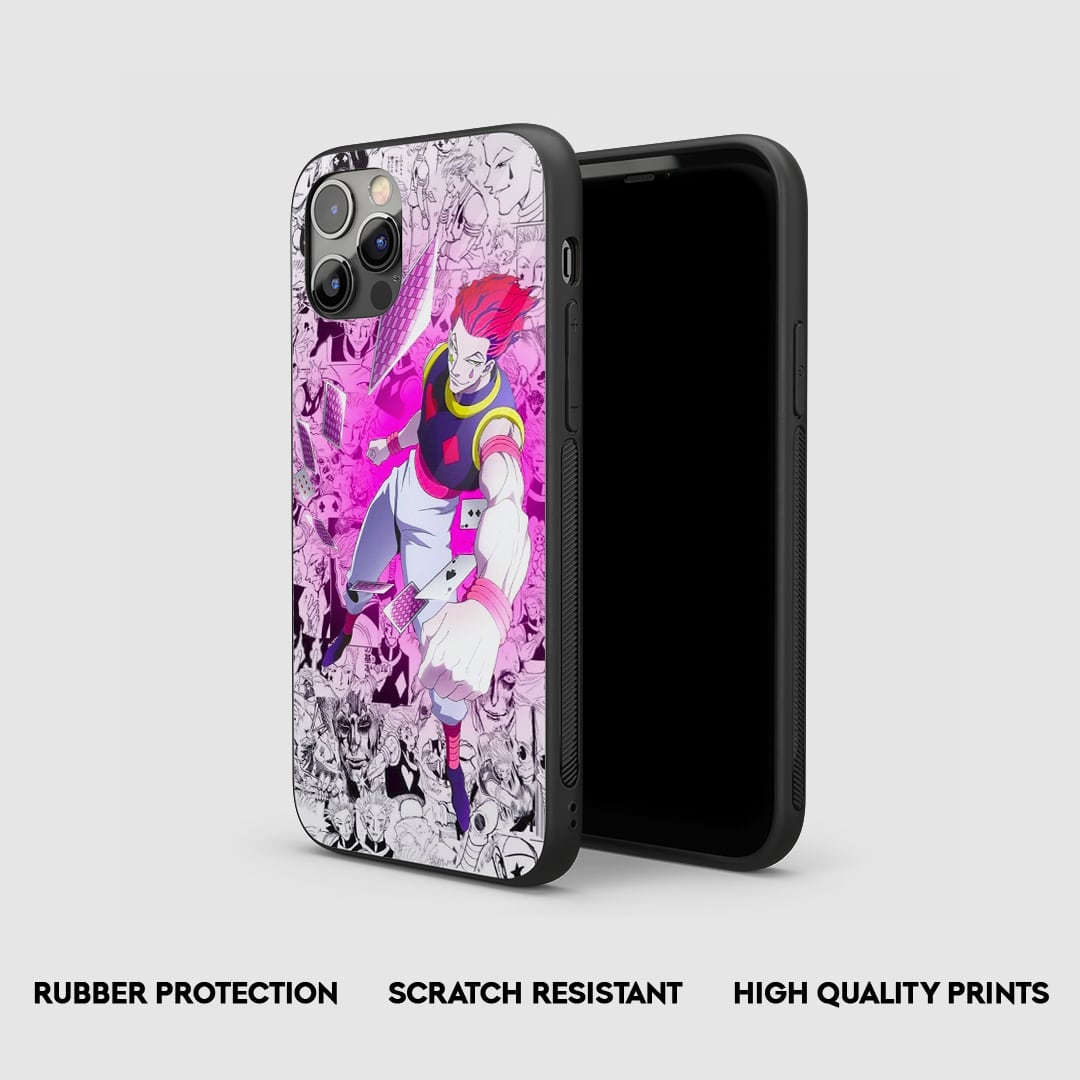 Durable anime Hisoka silicone armored case