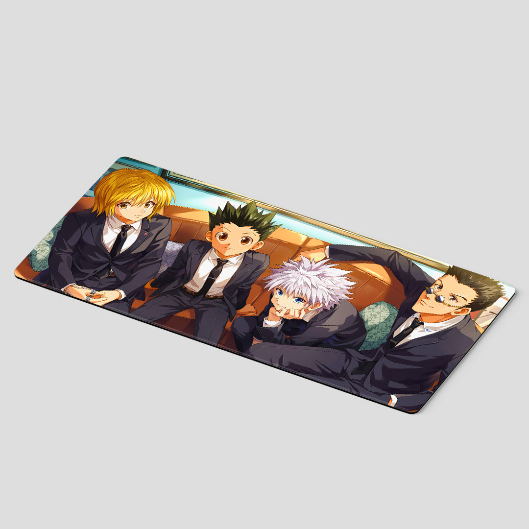 Smooth anime-themed Hunter Class desk mat