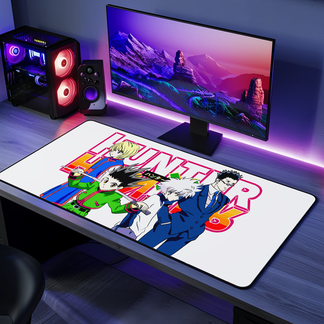Hunter x Hunter Desk Mat with character artwork