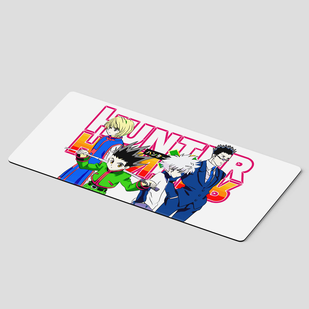 Anime-themed Hunter x Hunter desk mat design
