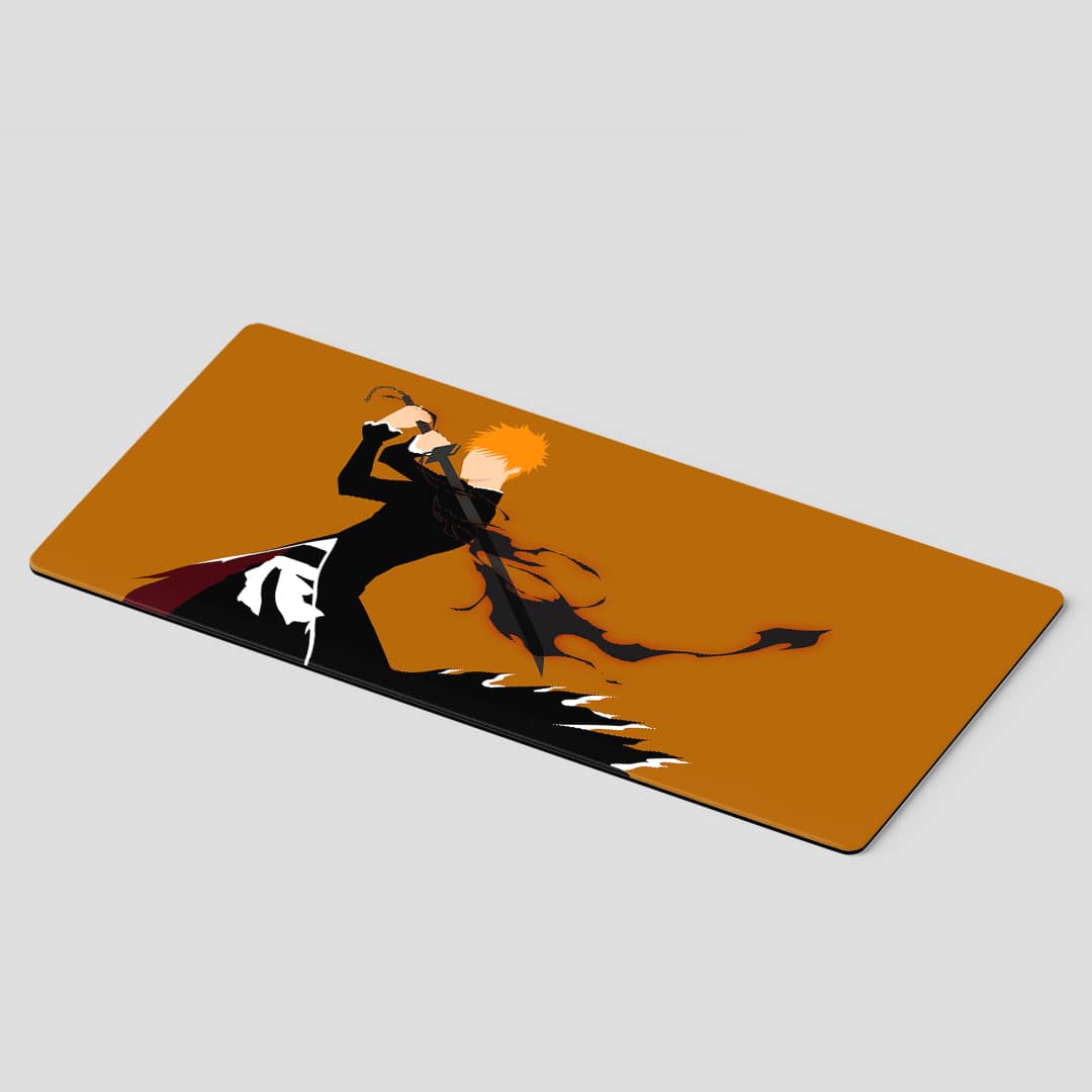 Bleach Ichigo Kurosaki minimalist desk mat