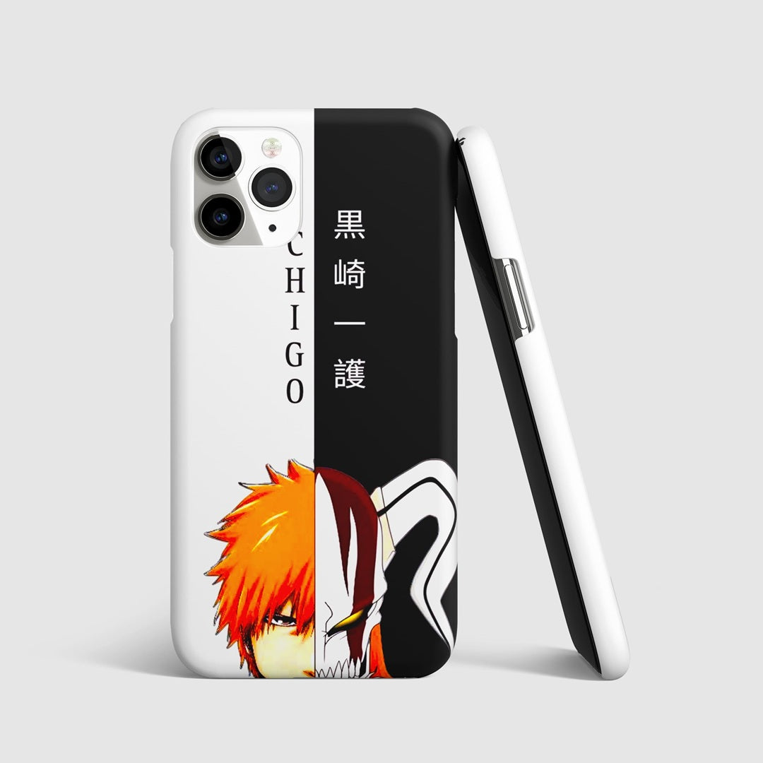 Ichigo Black and White Phone Cover