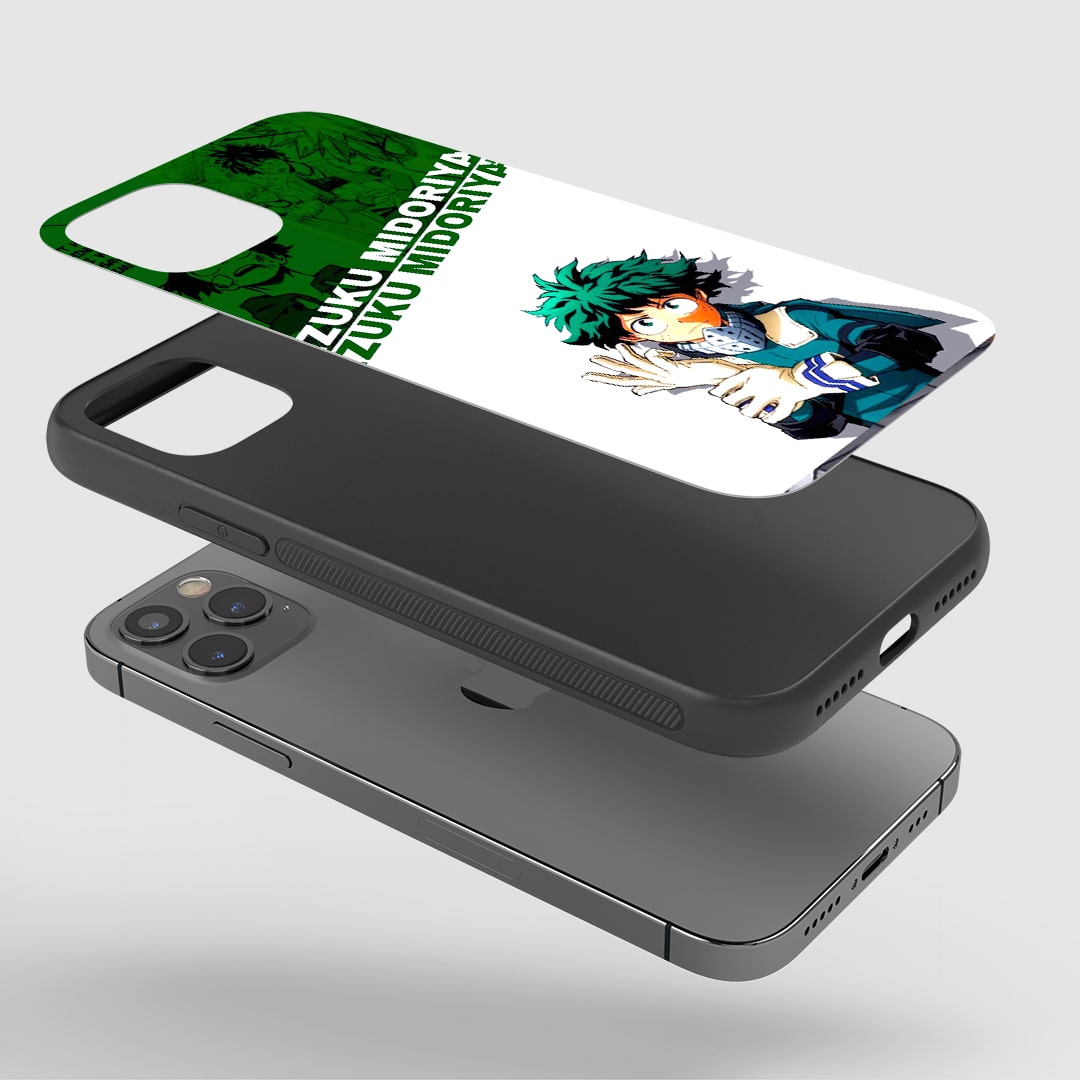 Shockproof silicone armored Izuku Midoriya phone cover