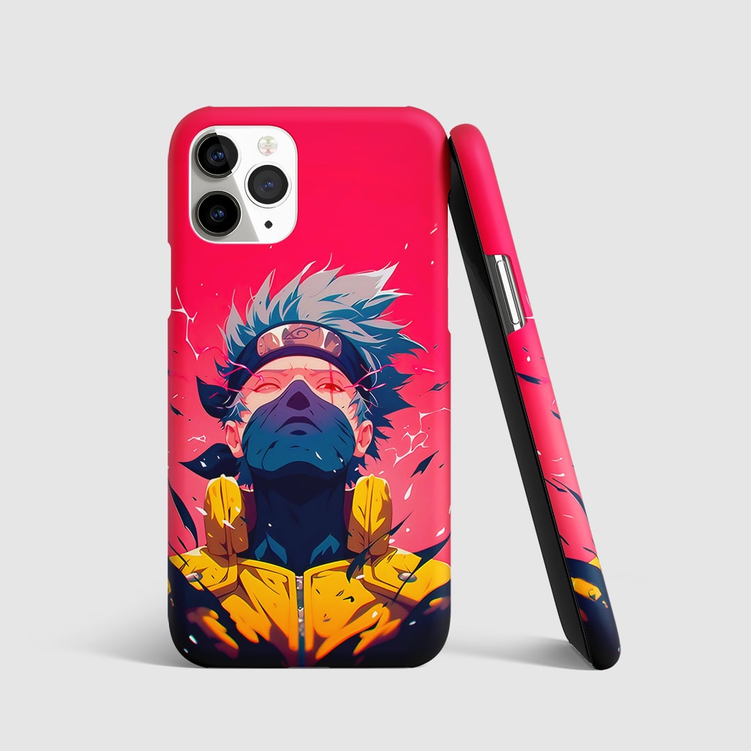 Kakashi Graphic Phone Cover front view with bold Kakashi artwork.