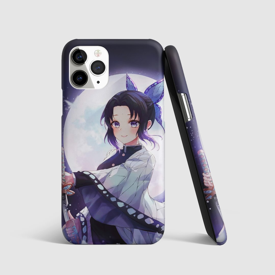 Kanae Kocho under a moonlit sky on phone cover.