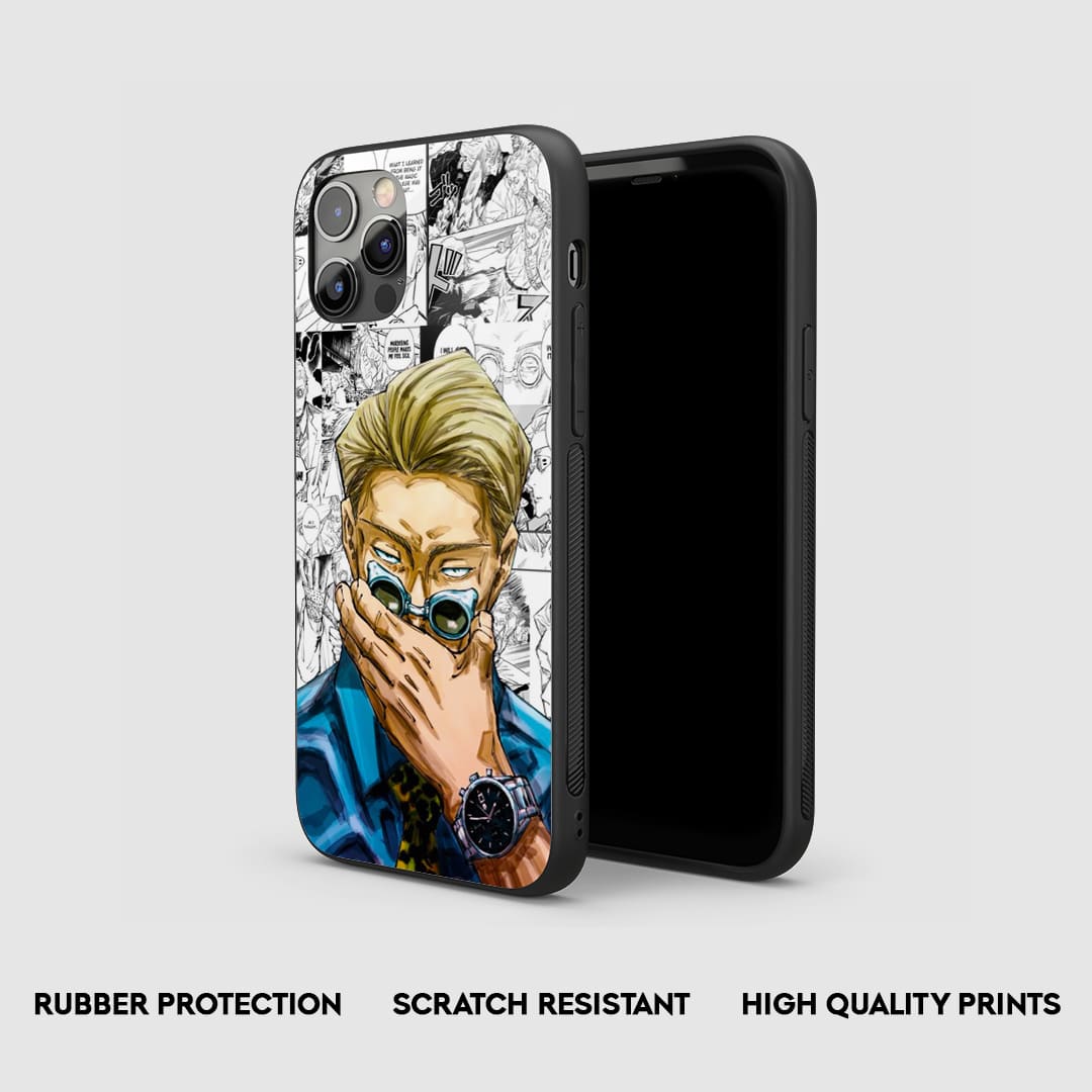 Side view of the Kento Manga Armored Phone Case, highlighting its robust, protective silicone.
