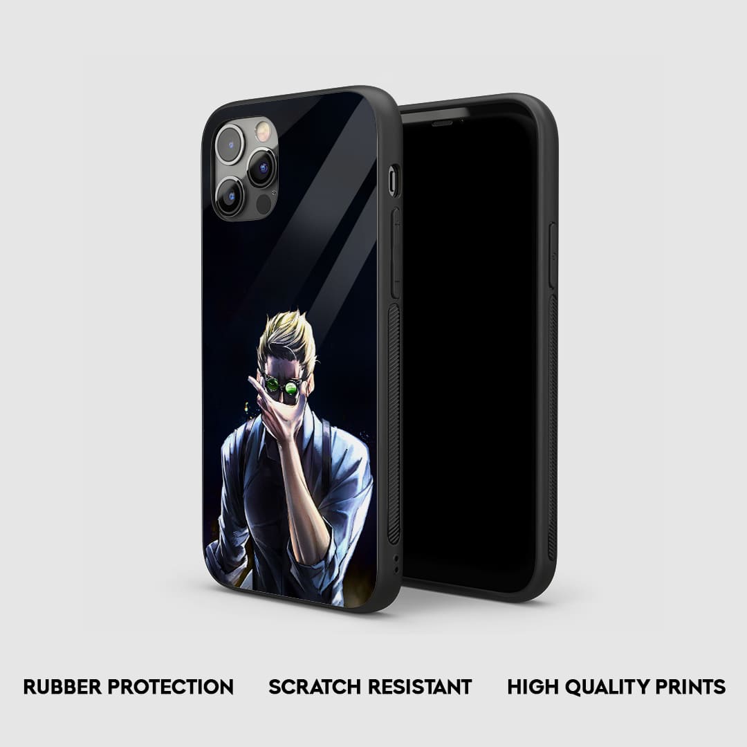 Side view of the Kento Minimalist Armored Phone Case, showcasing its thick, protective silicone.