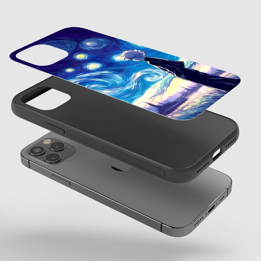 Durable Killua graphic silicone armored phone case