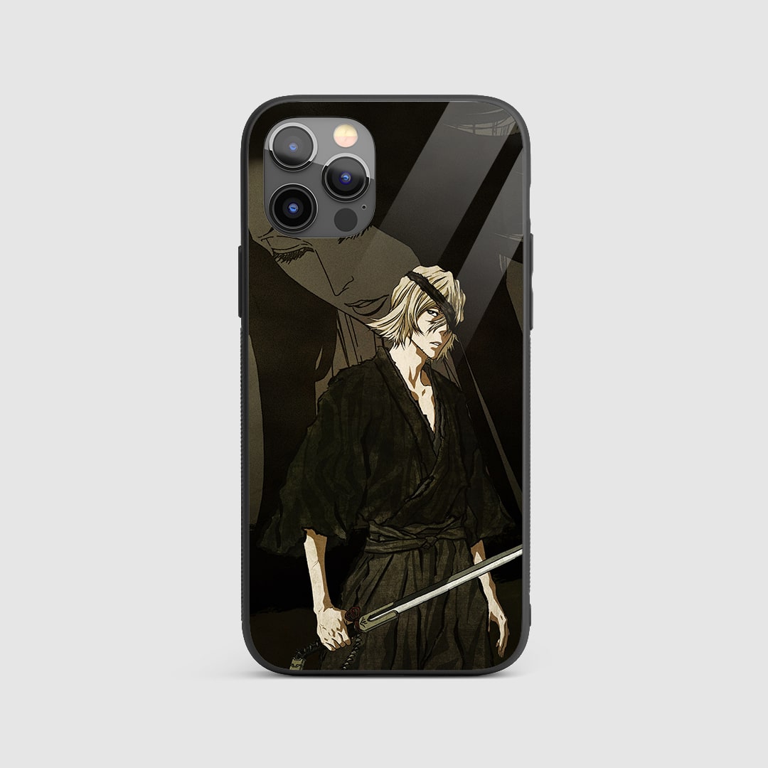 Kisuke Urahara Silicone Armored Phone Case featuring striking artwork of Kisuke Urahara.