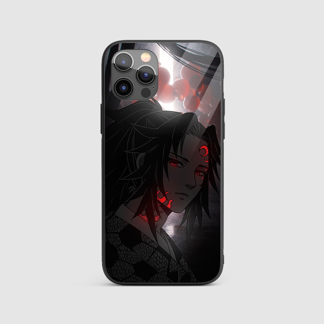 Kokushibo Silicone Armored Phone Case featuring striking artwork of Kokushibo.