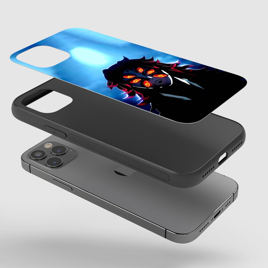 Demon Slayer Kokushibo Orange Eyes phone case