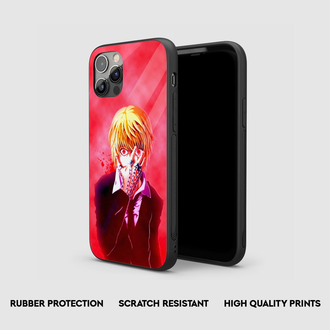 Kurapika anime-inspired silicone armored case