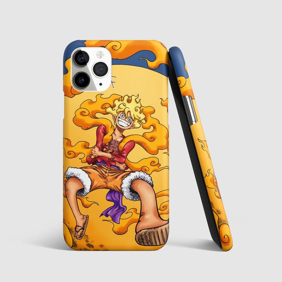 Luffy Joyboy Graphic Phone Cover with 3D matte finish and detailed artwork.