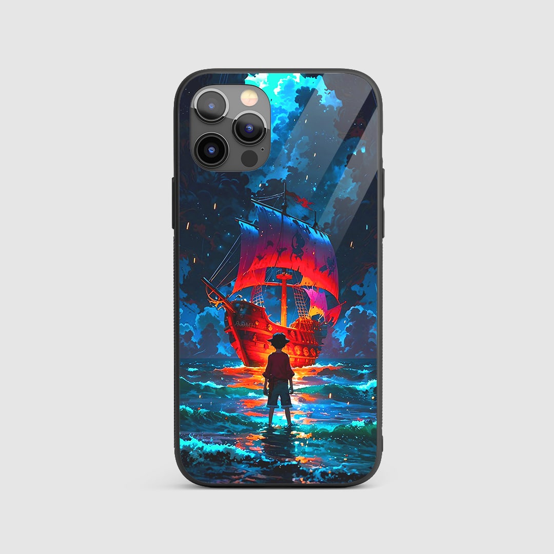 Luffy Ship Aesthetic Silicone Armored Phone Case One Piece