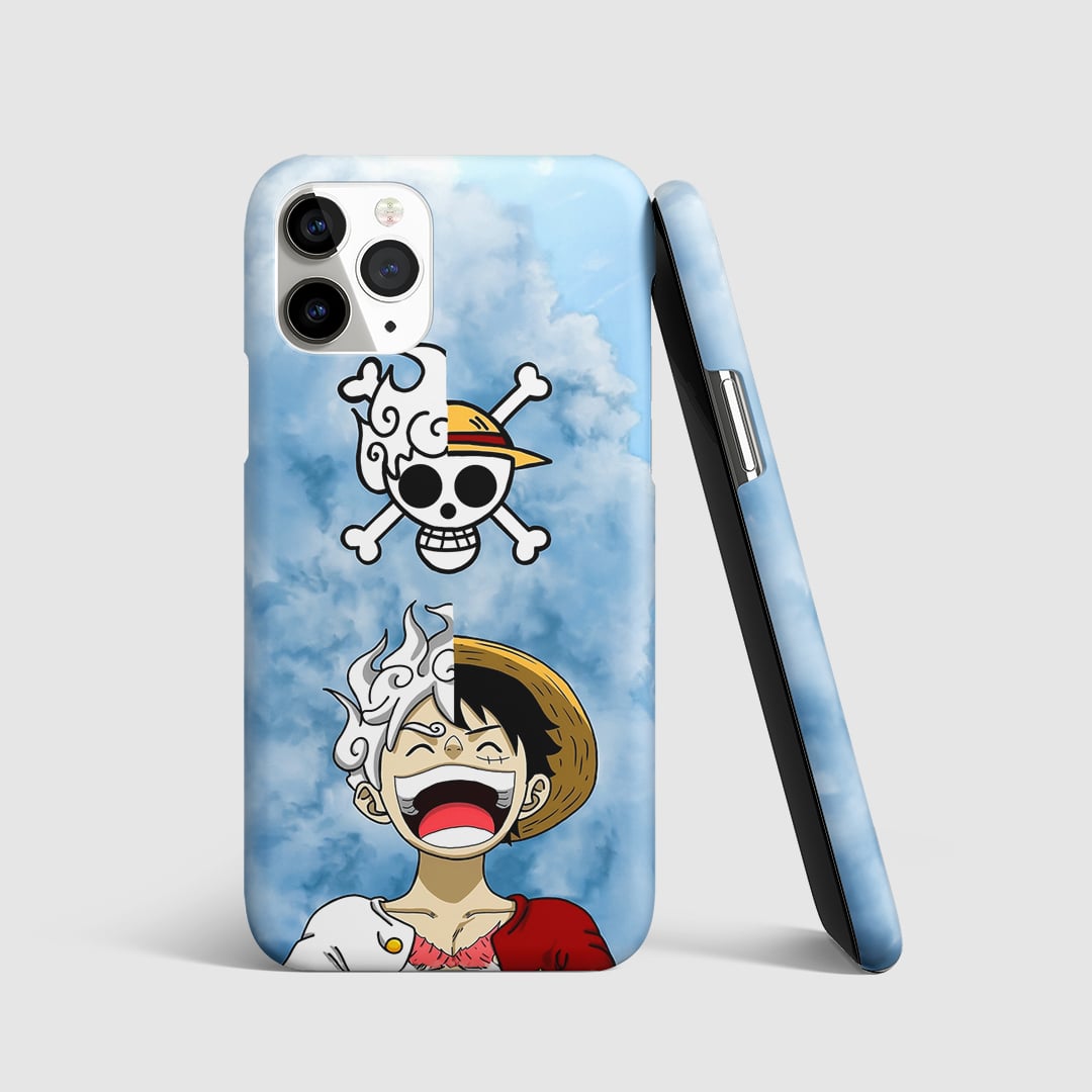 Luffy x Joyboy Phone Cover front view with fusion anime design.
