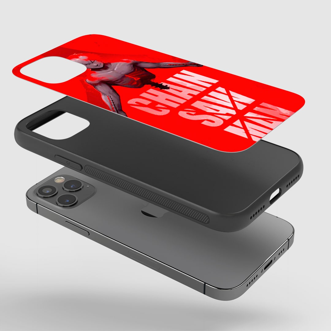 Close-up of durable Makima Command silicone phone cover