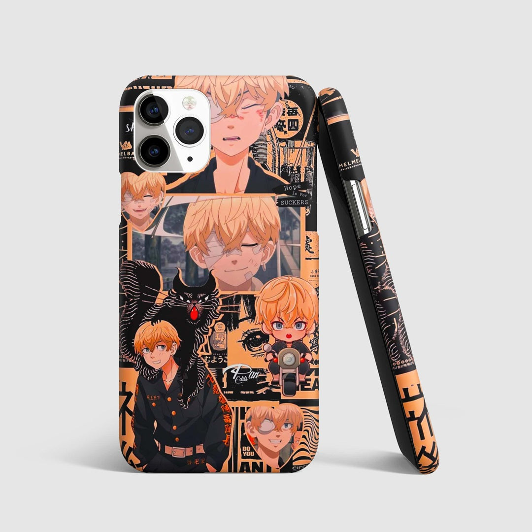 Mikey collage anime phone cover