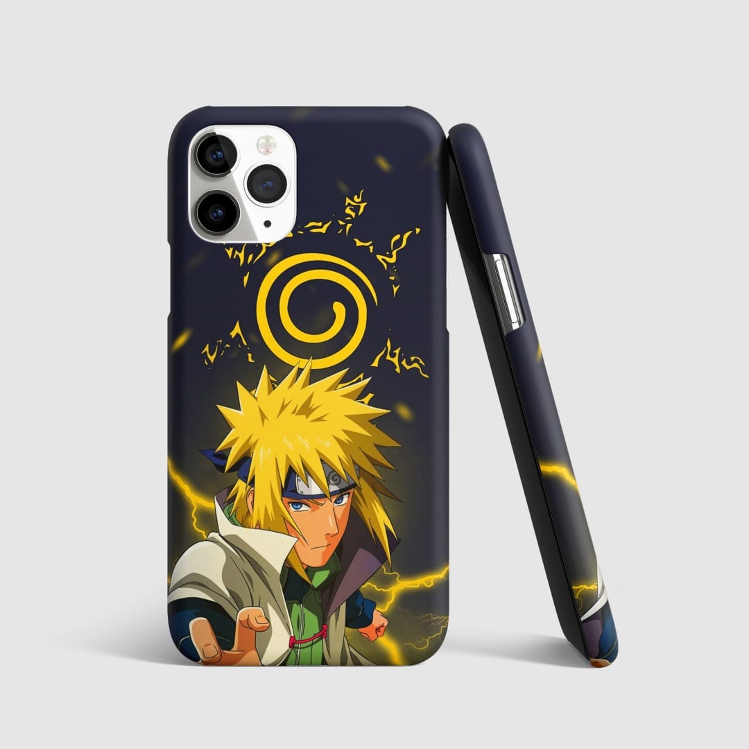 Minato Namikaze Phone Cover with 3D matte finish, featuring the iconic Minato Namikaze design.