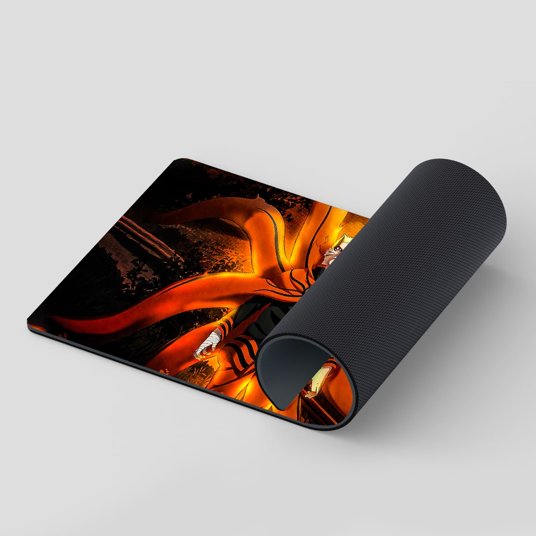 Smooth and vibrant Naruto Baryon Mode desk accessory