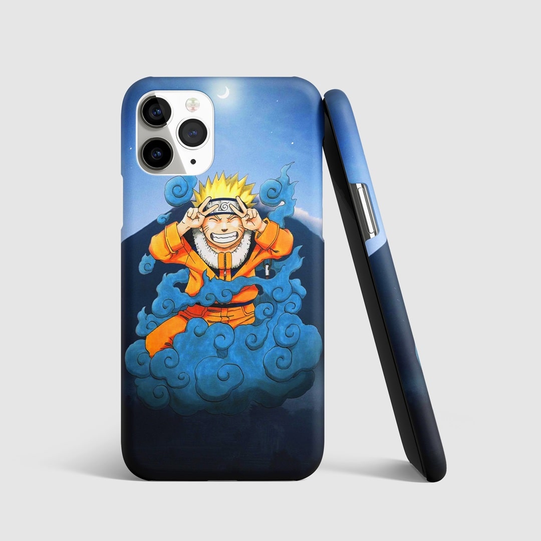 Naruto Cloud Phone Cover front design with Akatsuki symbol